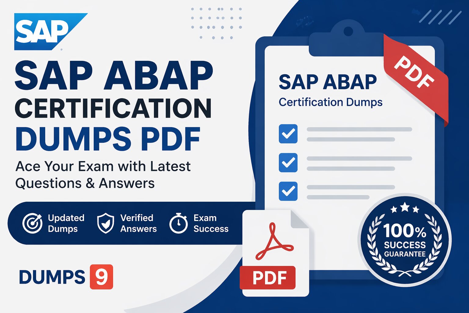 SAP ABAP Certification Dumps PDF – Smart Preparation Guide by Dumps9